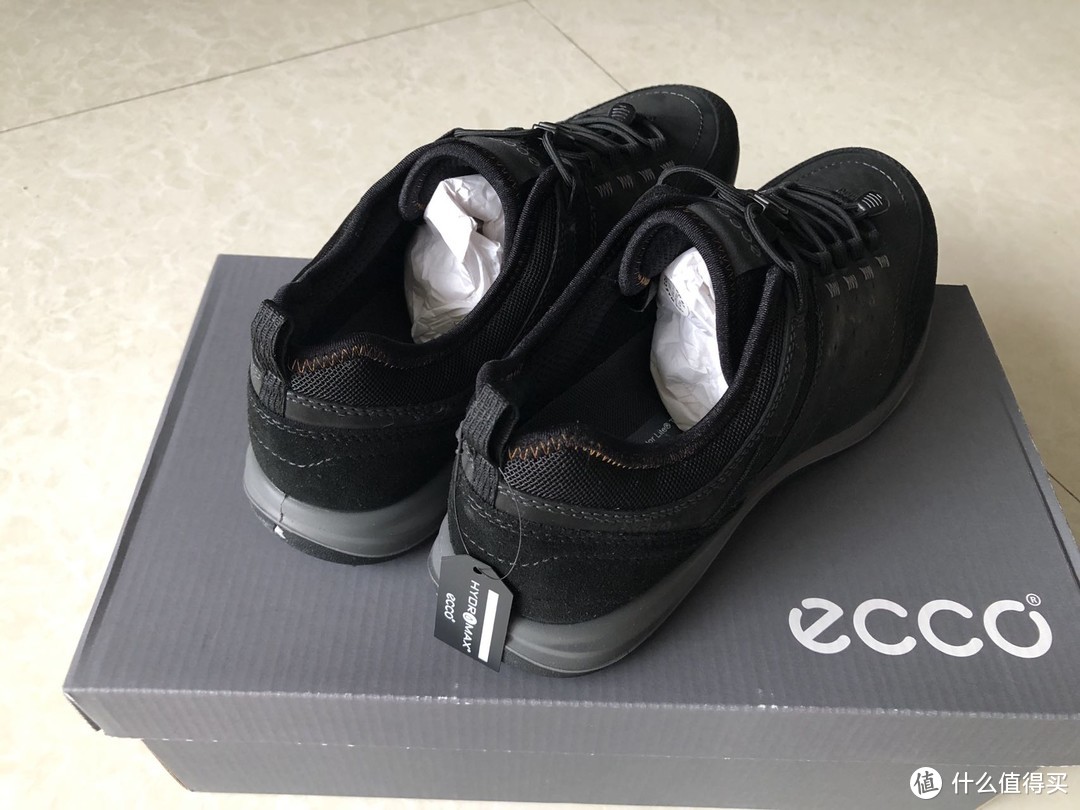 ecco爱步41码esphino斯宾尼男鞋皮鞋防水户外鞋