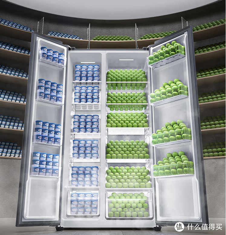 小米新款536L超大容量冰箱正式开售：20格存储空间、四种模式可选
