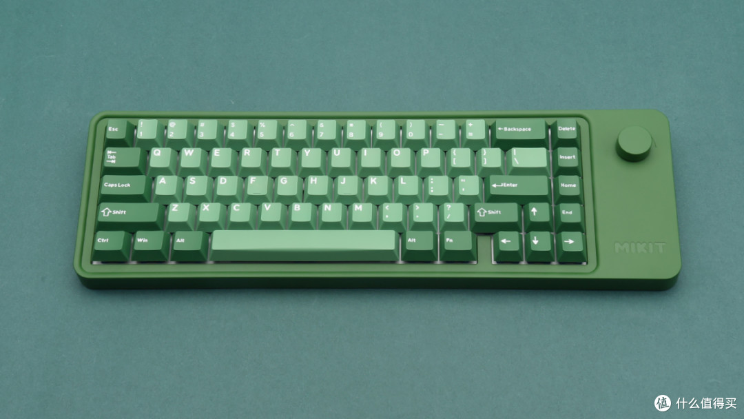 mikit m65绿色原野三模无线机械键盘评测:绿的别具一格