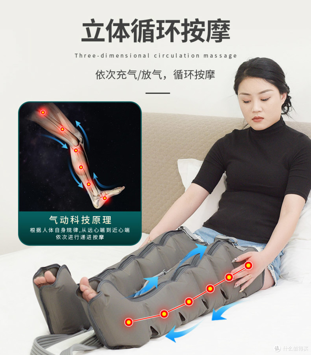 腿部按摩仪/空气波压力治疗仪选购指南&倍益康空气波压力治疗仪等5款热门腿部按摩仪评测