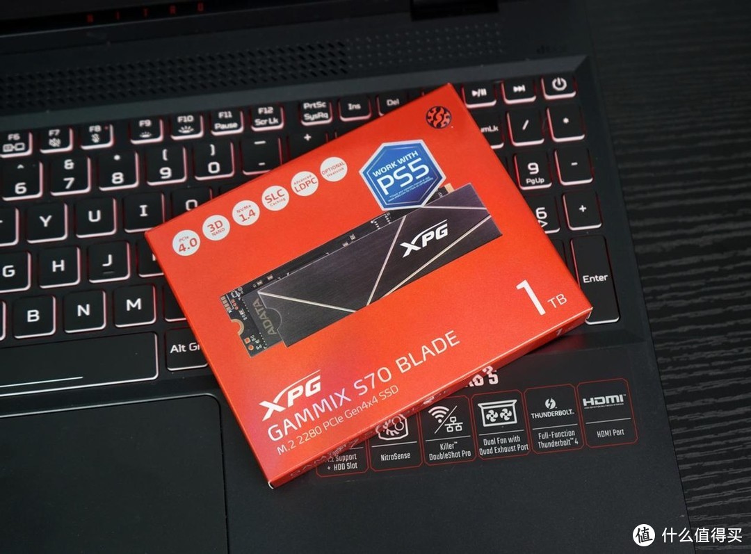 12代酷睿游戏本升级SSD怎么选？XPG翼龙 S70 Blade PCIE4.0固态硬盘评测