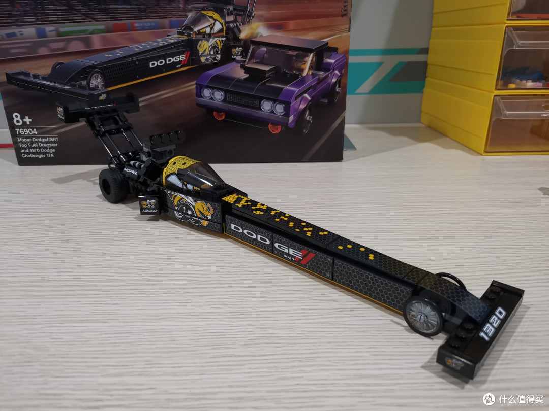 老杨的玩具仓库篇九十四lego乐高超级赛车系列76904道奇挑战者srt直线