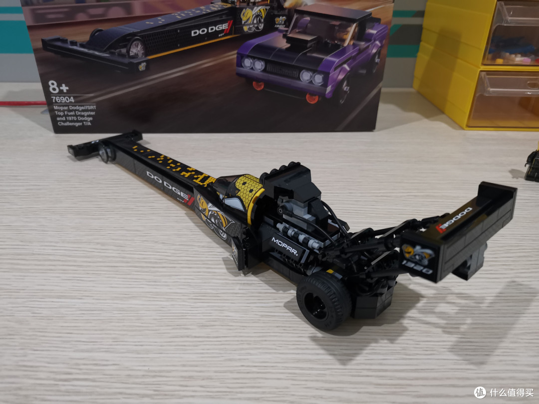 老杨的玩具仓库篇九十四lego乐高超级赛车系列76904道奇挑战者srt直线