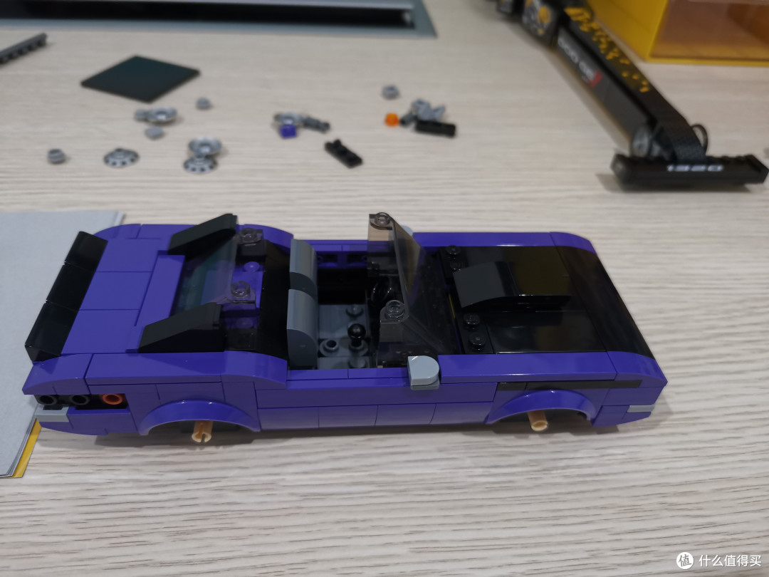 老杨的玩具仓库篇九十四lego乐高超级赛车系列76904道奇挑战者srt直线