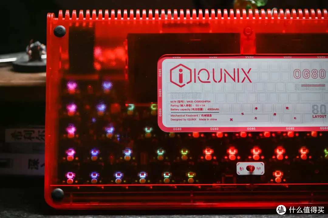 红色诱惑，IQUNIX OG80快乐贩卖机评测