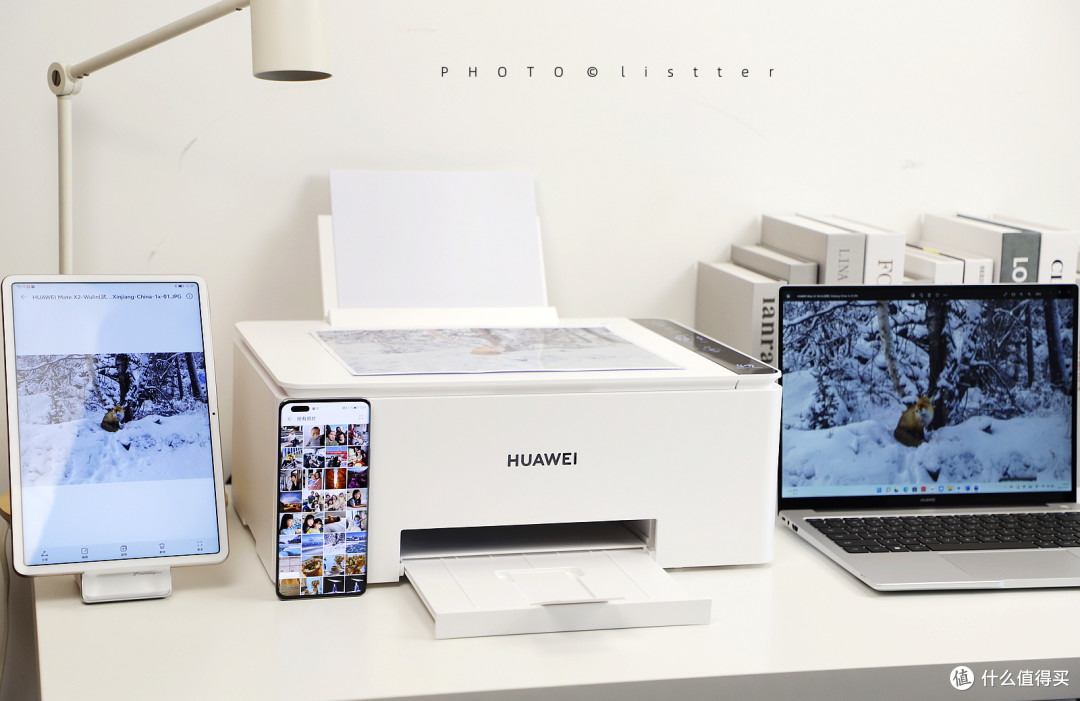 华为彩色打印机pixlab v1:可能是目前使用最方便的桌面一体机
