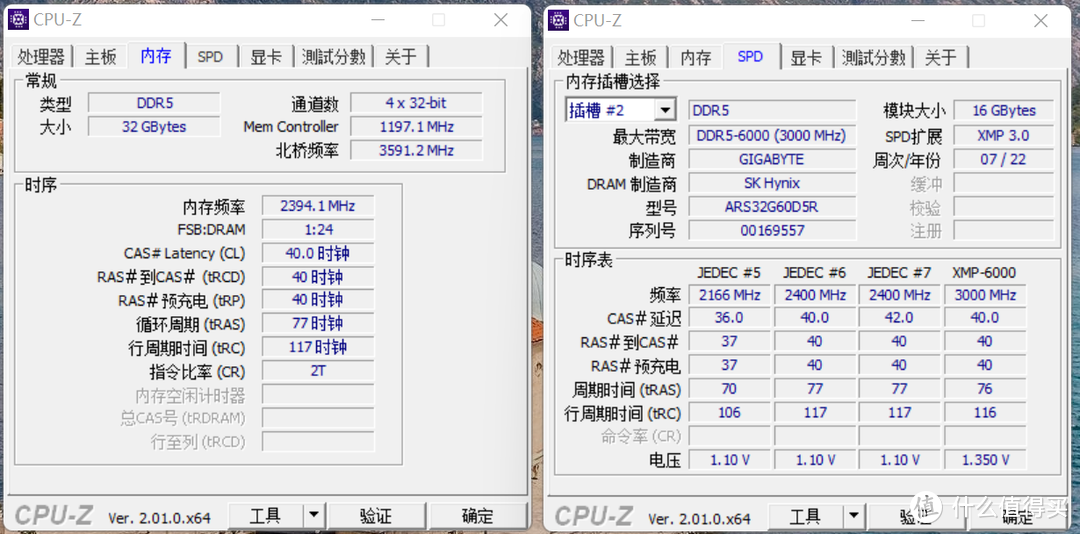 这波再也不虚DDR4了，海力士颗粒DDR5内存超频教程