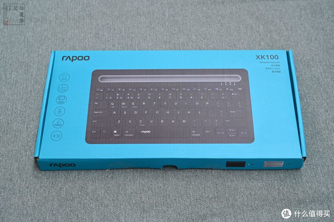 自带支架的蓝牙键盘，和手机平板更配，雷柏XK100上手