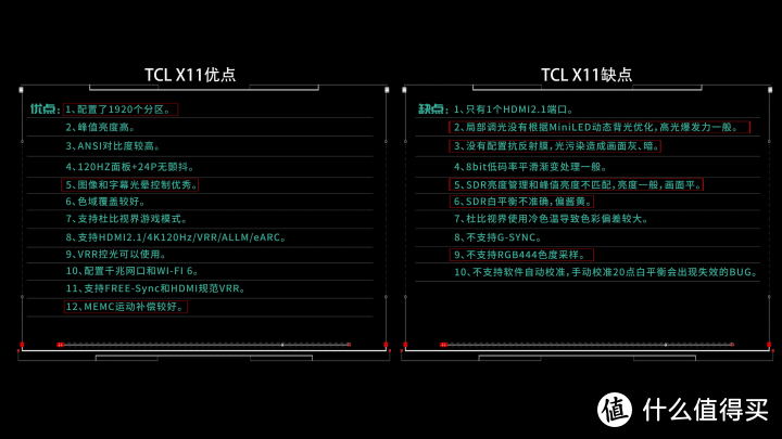 MiniLED之争！索尼X95EK对比TCL X11全面评测，SONY MiniLED电视强在哪里？TCL能超越么？X90K、X90J完败？