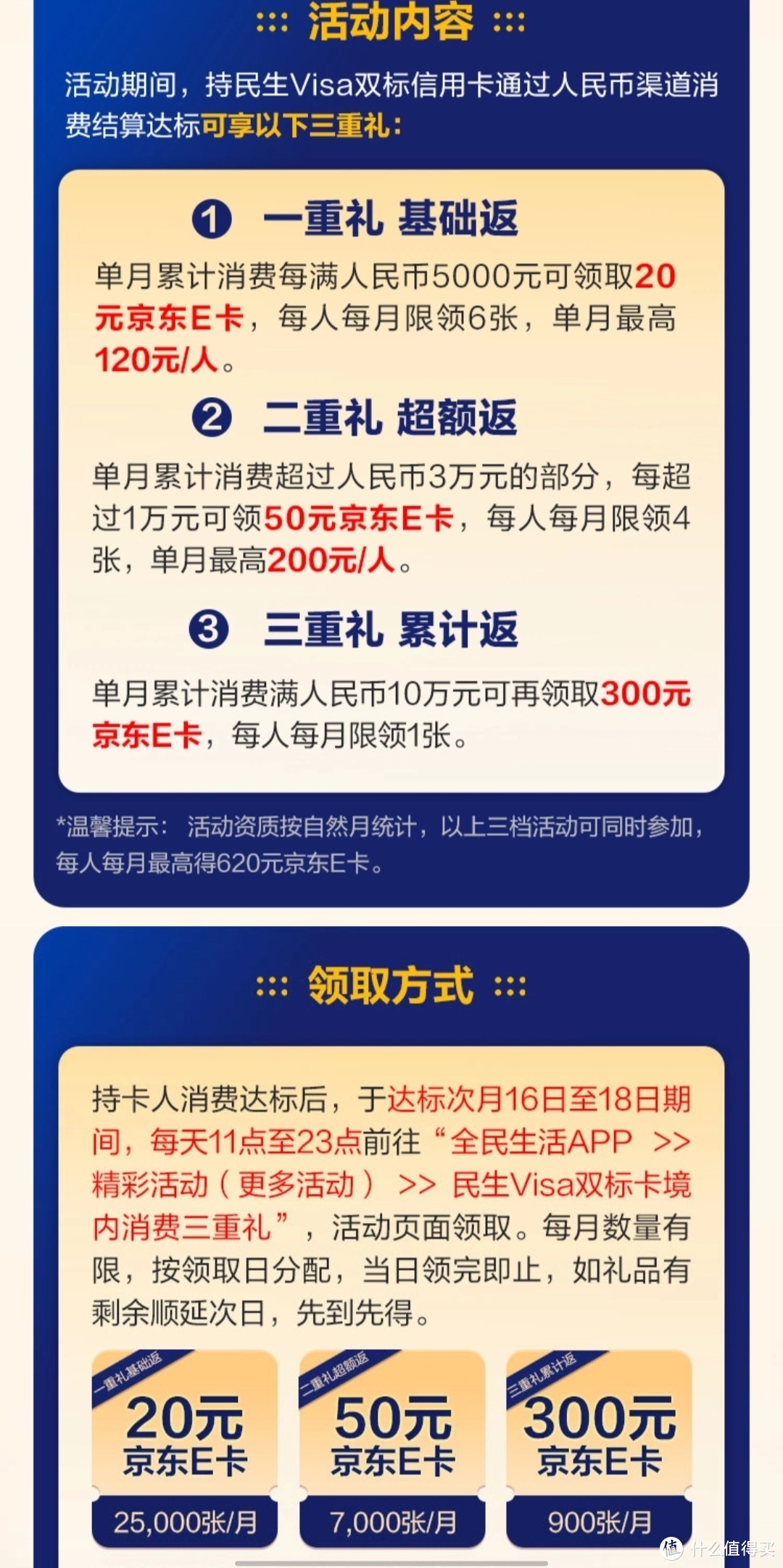 上新！民生620京东E卡！交行周周刷！广发刷刷刷！