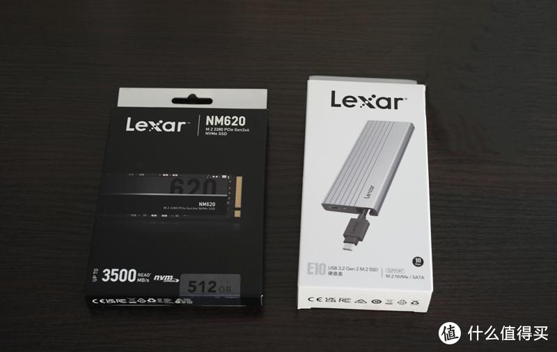 不仅要快更要便携，线缆全收-Lexar雷克沙NM620固态硬盘套装