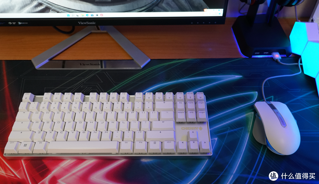 入了入了！CHERRY 樱桃 MX 8.2三模机械键盘+MC 8.1电竞鼠标套装