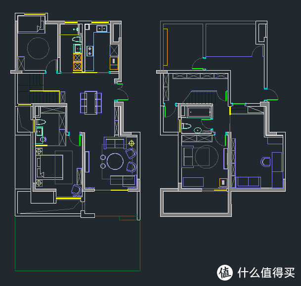 这是根据PDF描图画的个平面布局