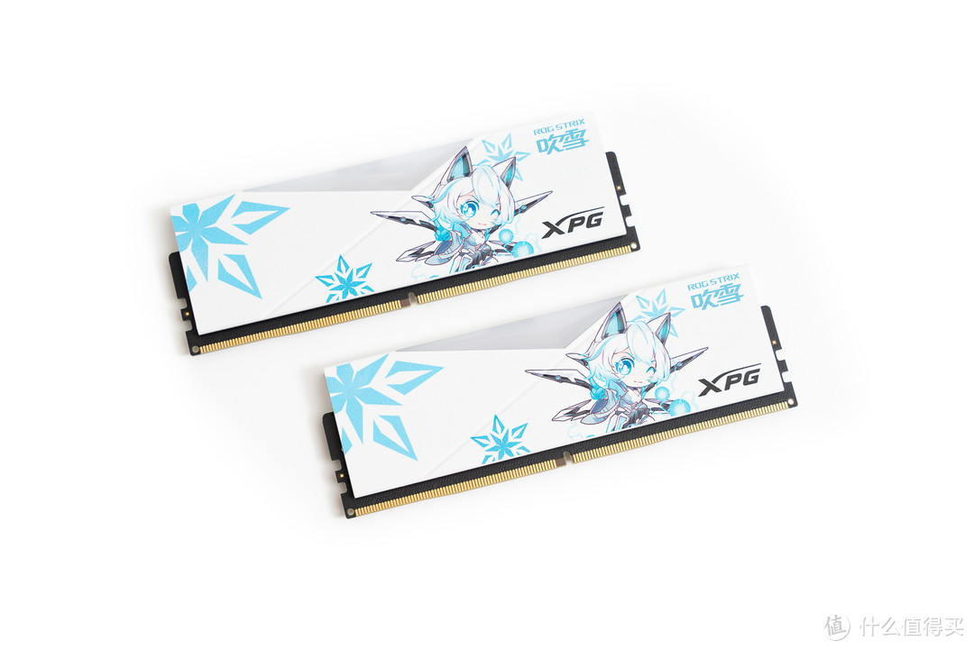 XPG 龙耀 DDR5 吹雪联名内存 DDR5 6000MHz 16GB × 2 开箱分享