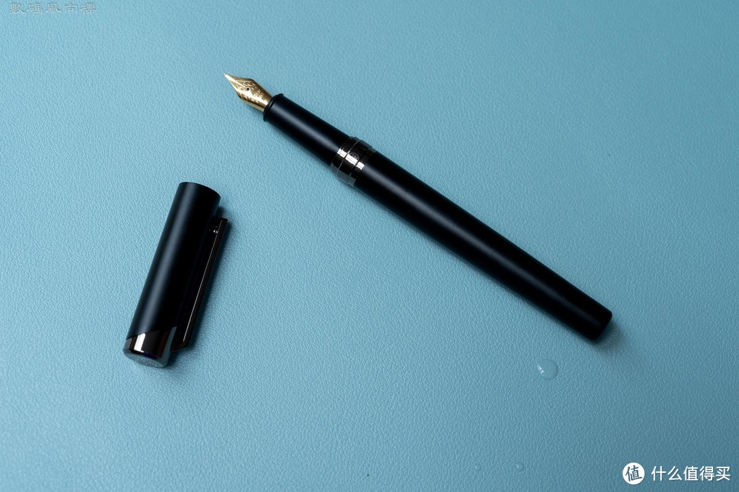 低调好写的日常用笔，写字练字都合适，极简黑耀钢笔上手