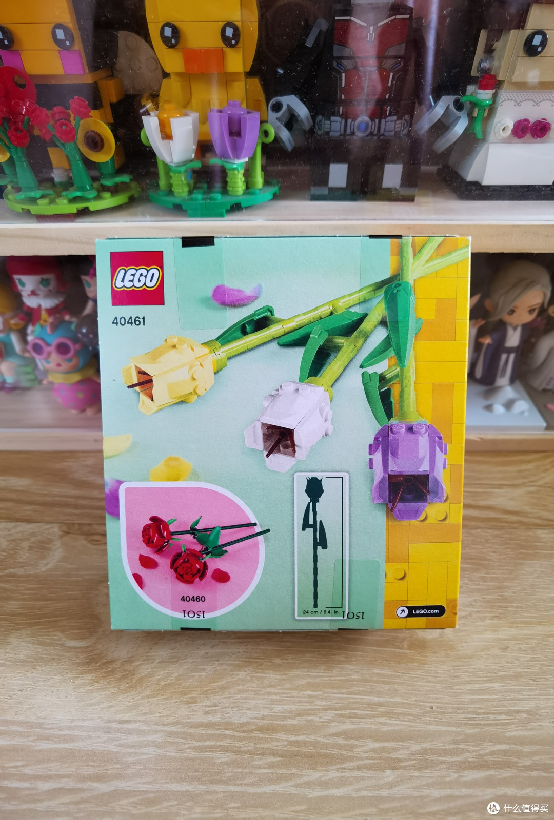 花束再添新品种:乐高40461郁金香拼起来