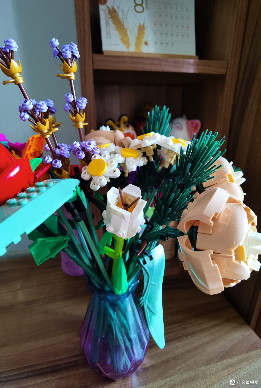 花束再添新品种:乐高40461郁金香拼起来