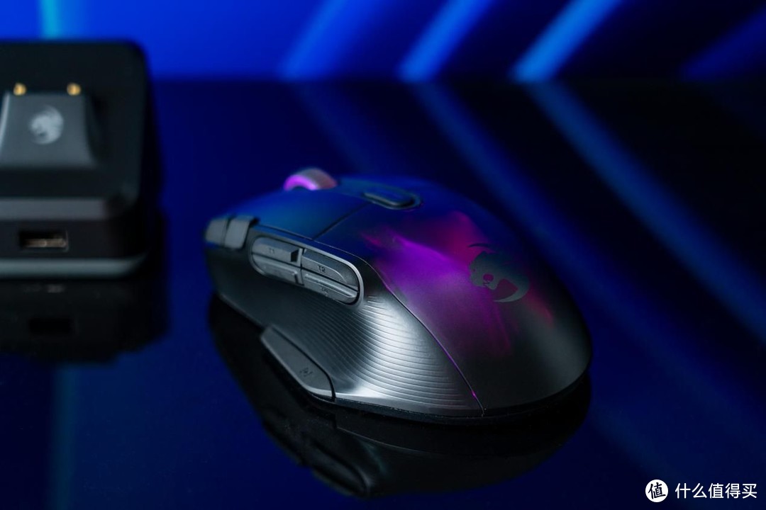 专业操控也可以很RGB 冰豹Kone XP Air无线游戏鼠标体验