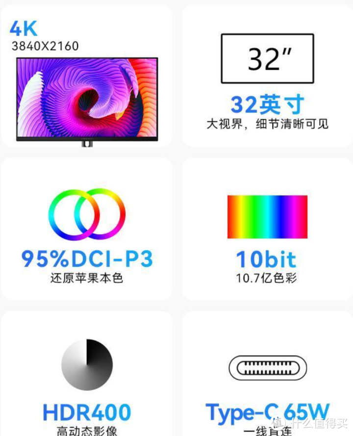 32寸4K超高性价比专业显示器，多功能的使用还能用来当电视，INNOCN 32C1U实测体验分享