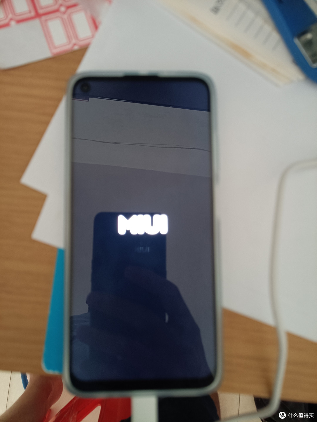 小米miredminote95g8gb128gb青山外大电池手机简单开箱