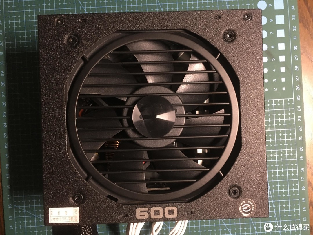 拼凑NAS计划 淘个二手电源可好 EVGA 600BQ 600W半模组电源