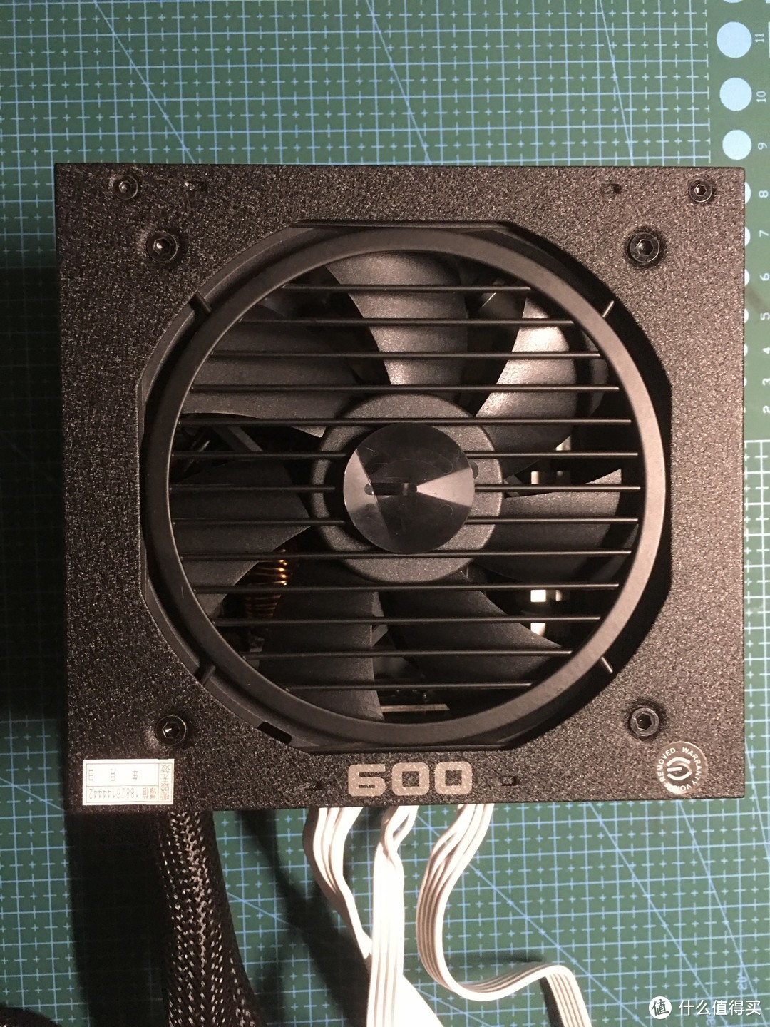 拼凑NAS计划 淘个二手电源可好 EVGA 600BQ 600W半模组电源