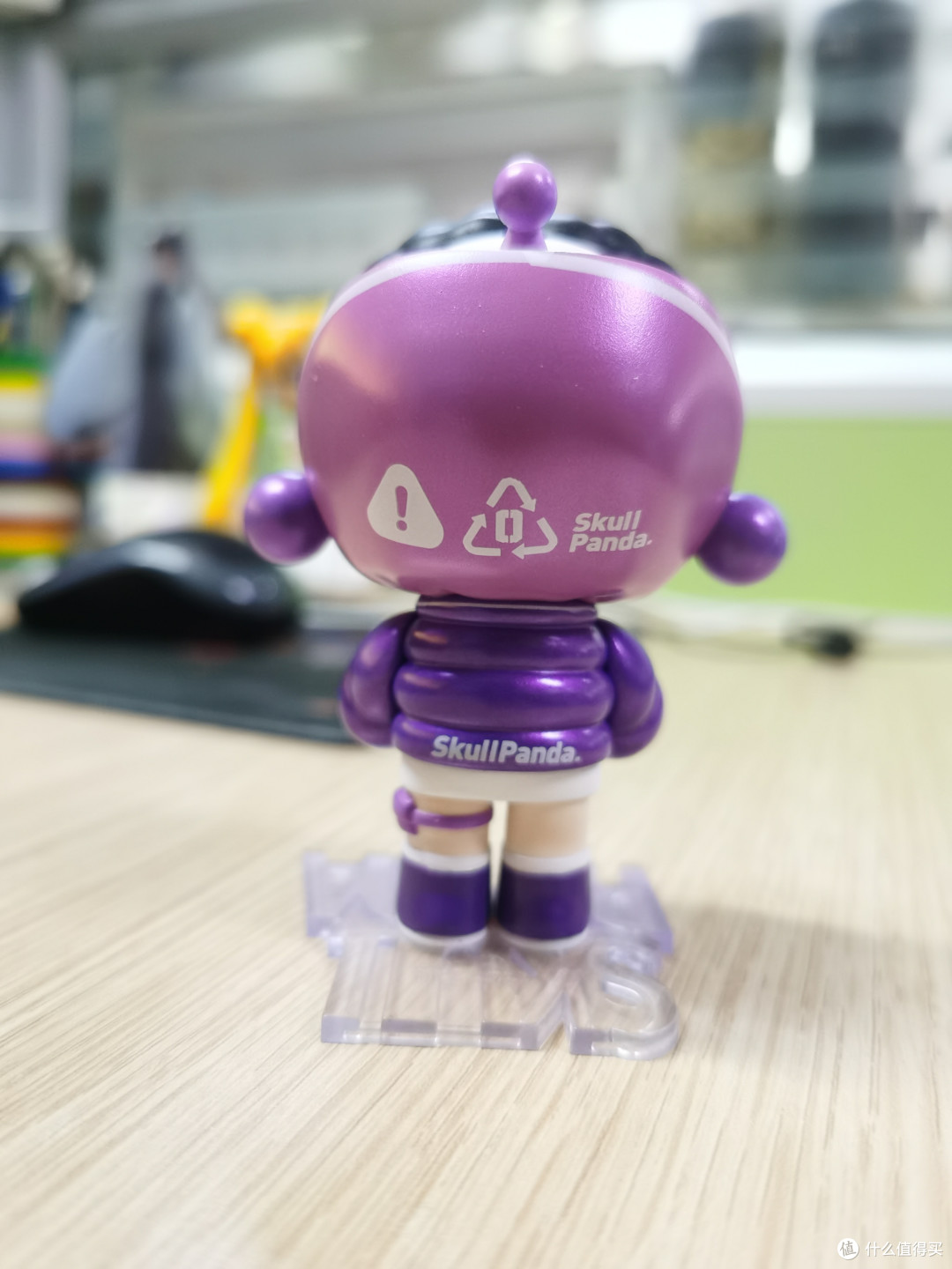 泡泡玛特 skullpanda熊喵热潮系列盲盒:混搭范本和紫酷酷