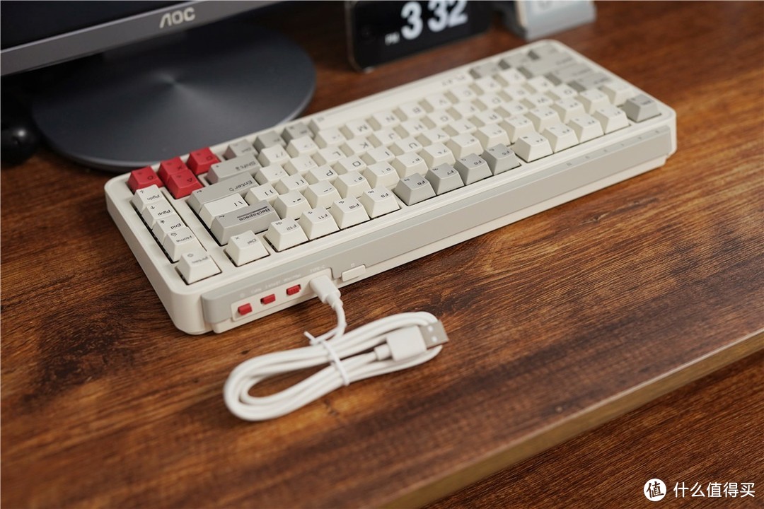 三模G黄Pro轴加持的米物ART系列三模机械键盘可玩性高