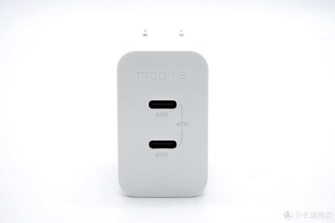 双USB-C同时快充，mophie推出45W氮化镓充电器