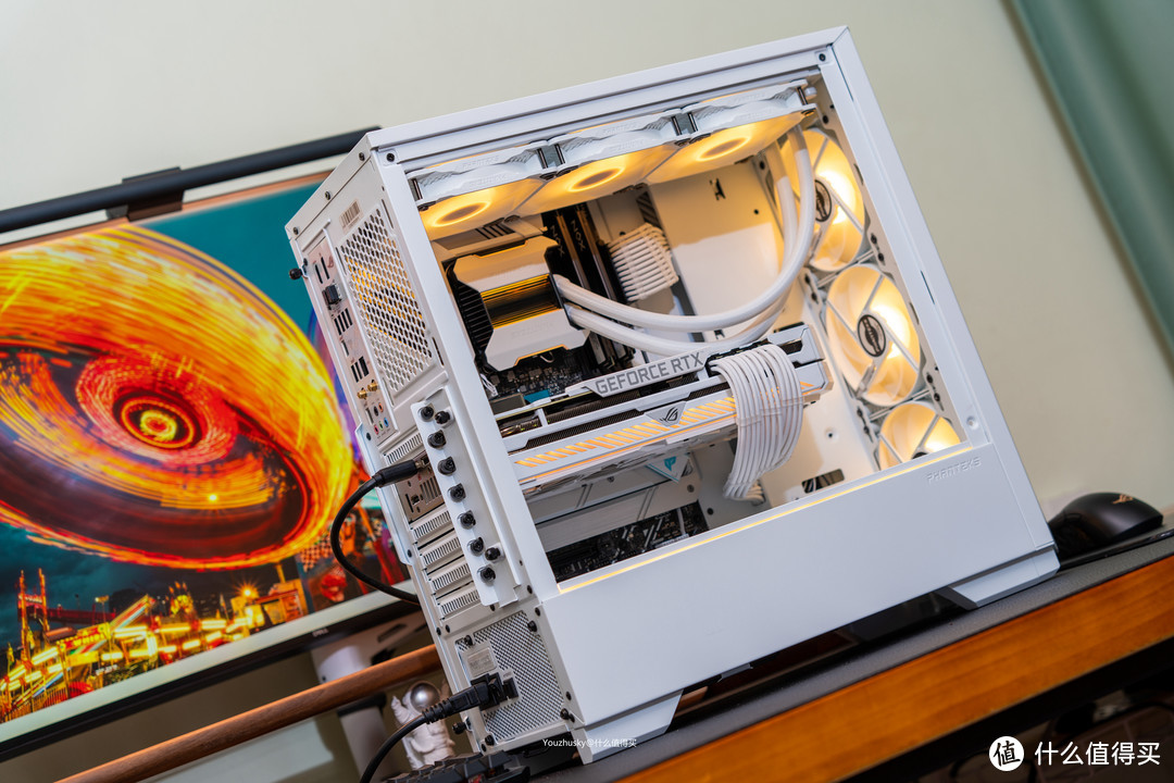 White & Golden 白金圣斗士——Phanteks G360A 吹雪装机分享