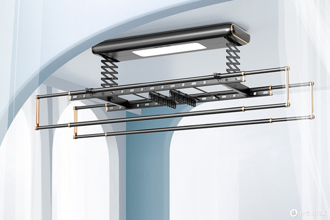 2 好太太智能电动晾衣机好太太隐形电动晾衣架智能烘干遥控升降家用