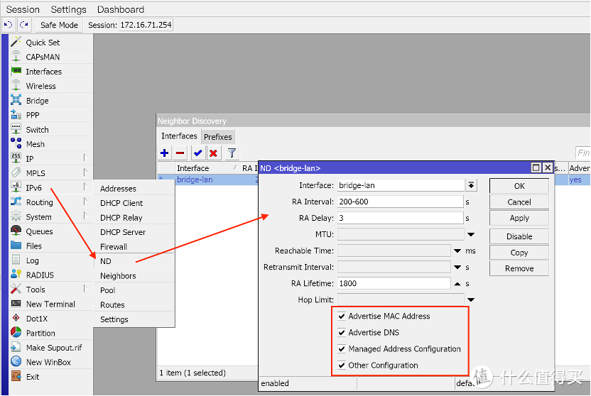 Mikrotik ROS路由器 IPv6 设置的踩坑记录