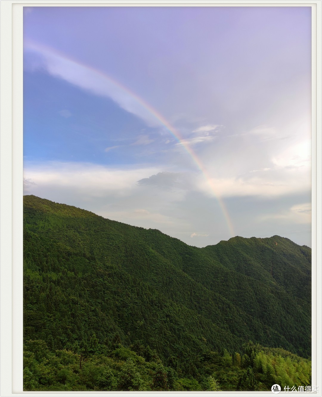 大雨过后看彩虹