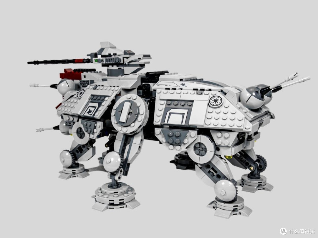 银河共和国地兽又在爬:乐高星球大战系列75337 at-te步行机