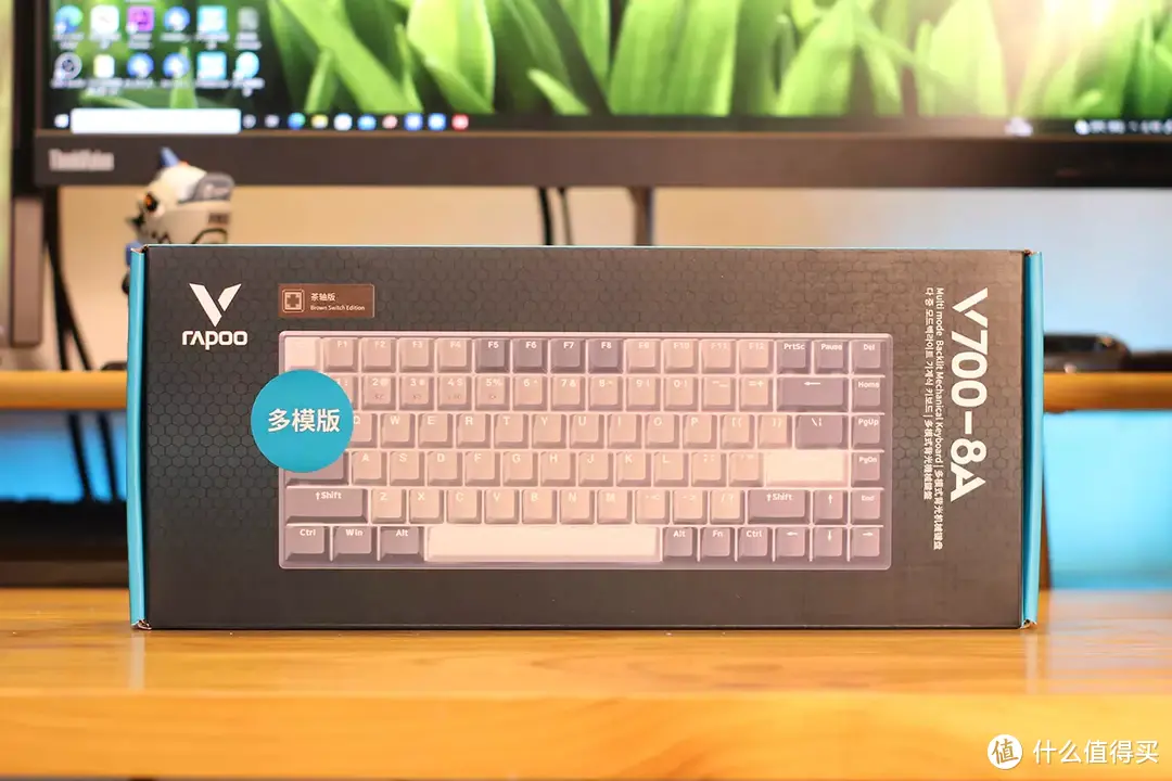 质感提升巨大，简洁的84键实用型键盘-雷柏V700-8A