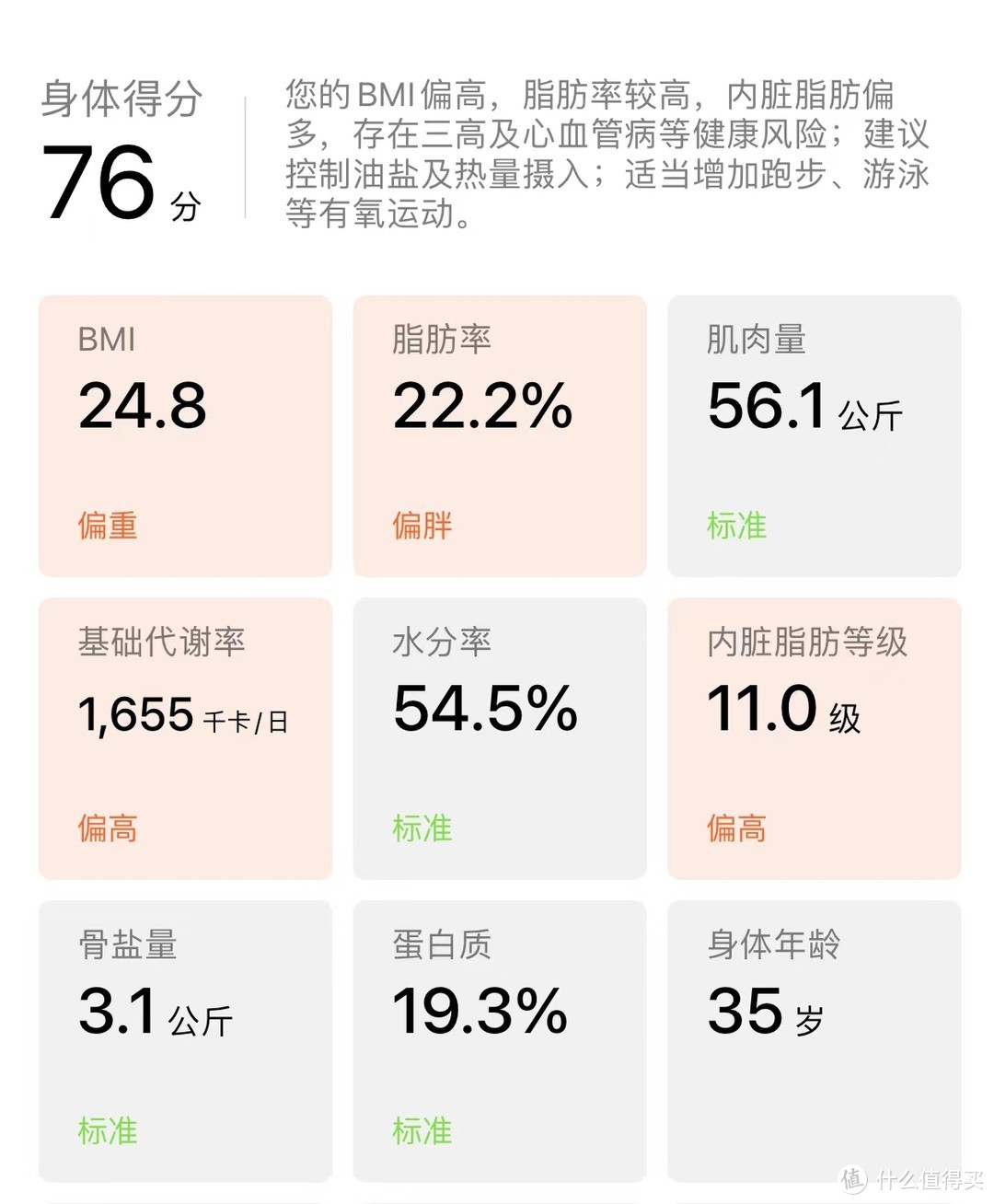 榨干体脂秤的使用价值