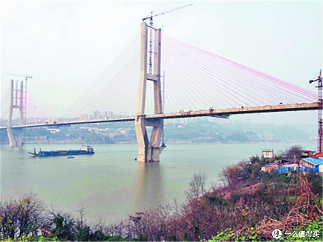山水桥都，看重庆！长寿第一座长江大桥，助力重钢迁出大渡口
