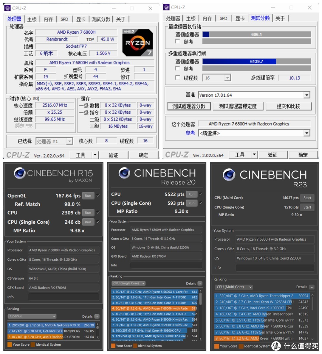 AMD 锐龙 7 6800H + RX 6700M 的双 A 超旗舰游戏本，14999 元的联想拯救者 R9000K 测评详解