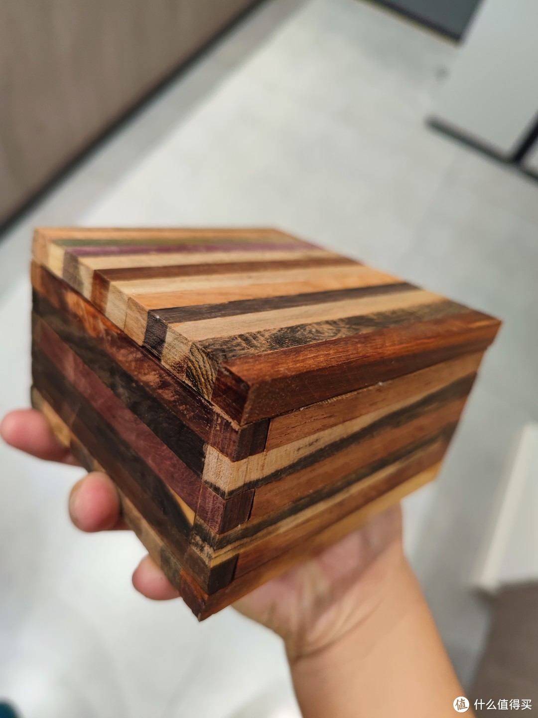 我用40元DIY了一个红木手镯盒