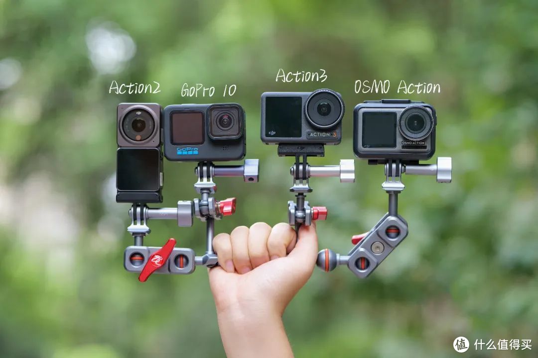 运动相机谁家强 大疆action 3 系列vs Gopro 10 运动相机 什么值得买