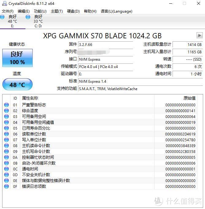 游戏太多装个固态拓展下、XPG翼龙S70B PCie4.0拓展PS5存储 评测