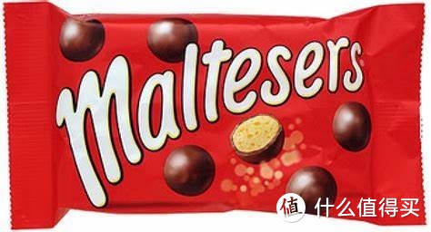 Maltesers 含有可可脂、可可液块