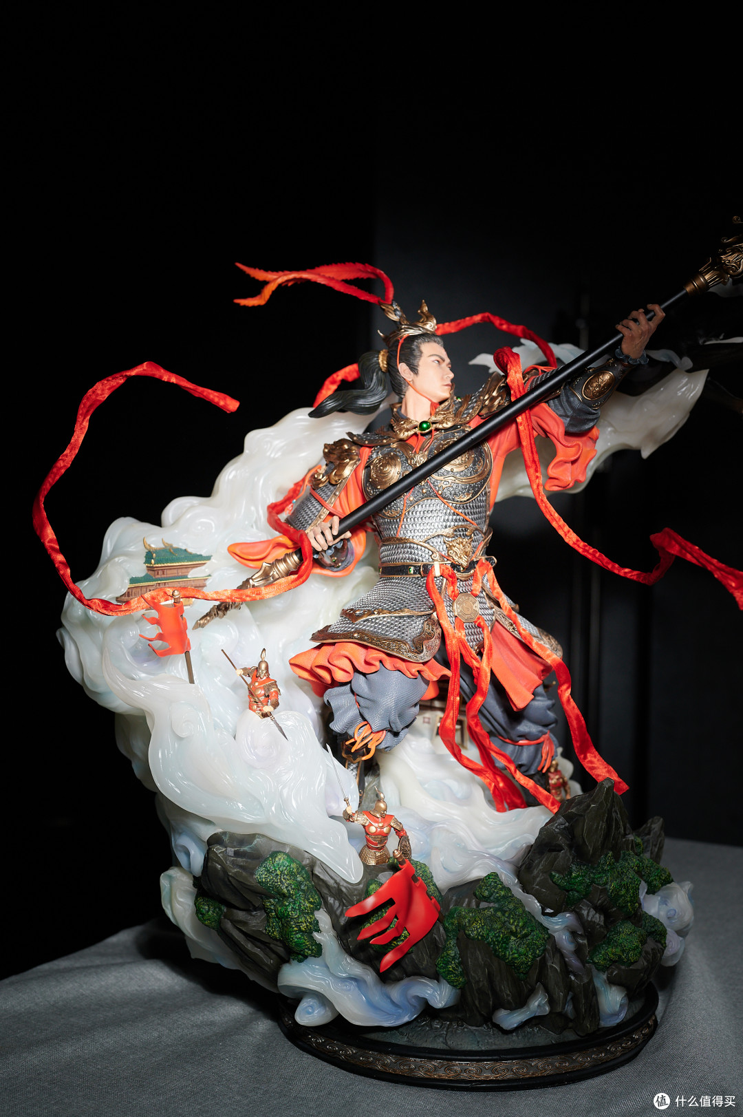 玩模总动员:赤城昭惠英灵圣,显化无边号二郎.开天1/4杨戬雕像开箱