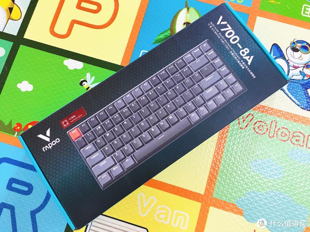 多彩配色，质感出众，雷柏V700-8A多模无线机械键盘给你好看