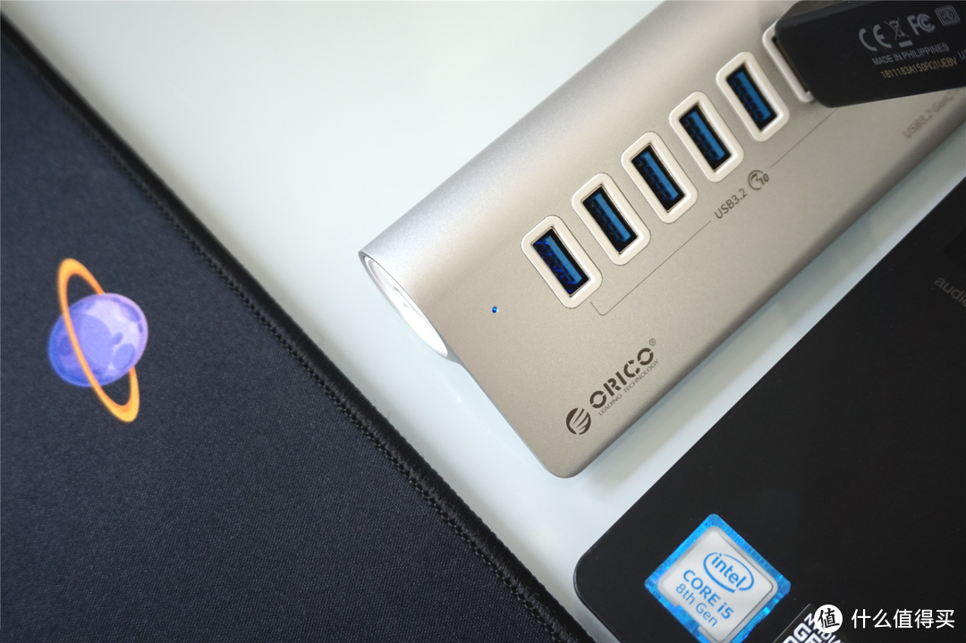 Mac也能用，传输速度最高10Gbps，ORICO M3U7-G2-G05分线器体验