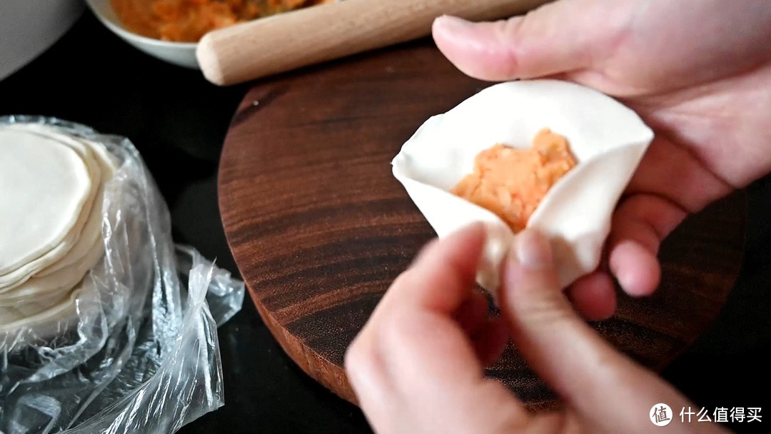 吃不完的饺子皮千万不要扔了，教你做成番薯饼，芝士与番薯的绝妙组合