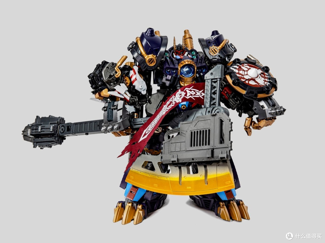 这款威猛的变形组合机器人终于完整了!幻古战记重装狂战士到来!