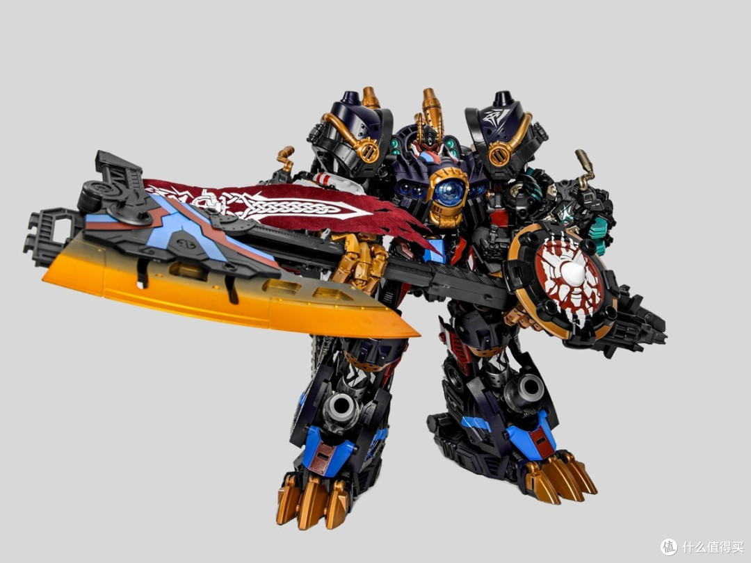 这款威猛的变形组合机器人终于完整了!幻古战记重装狂战士到来!