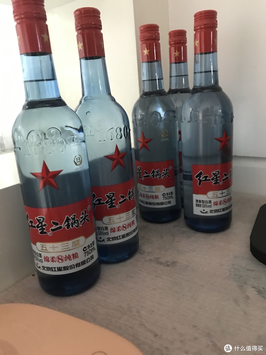  红星二锅头五十三度蓝瓶750ml