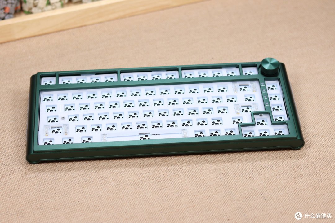 MXRSKEY CK820 无线三模75%客制化键盘套件组装分享_键盘_什么值得买